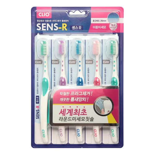 Щетка зубная Sens Antibacterial Toothbrush (5шт)
