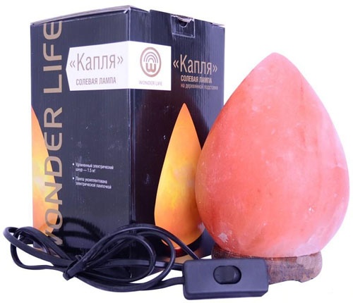 Лампа солевая Wonder Life "КАПЛЯ"