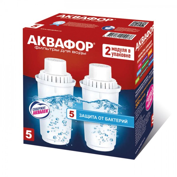 Модуль сменный АКВАФОР В5 (комплект 2 шт)