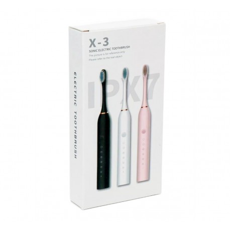 Щетка зубная звуковая Х-3 (3 насадки в комплекте)