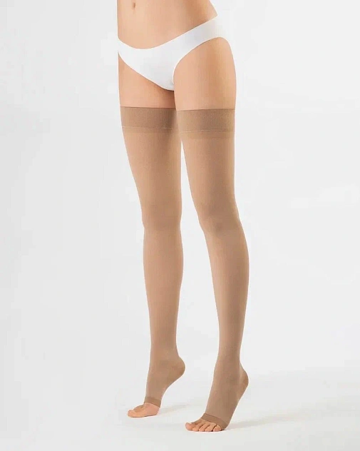 Чулки компрессионные 1 класс, открытый носок Ofa Bamberg Classic CO210-MD