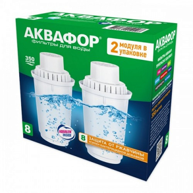 Модуль сменный АКВАФОР В8 (комплект 2 шт)