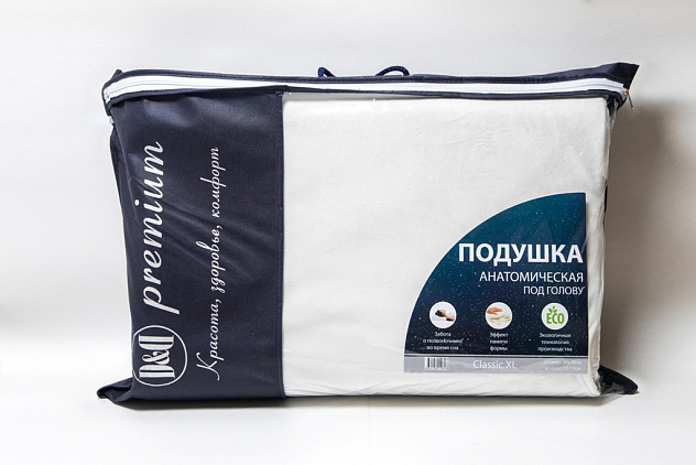 Подушка анатомическая D&D Classic XL