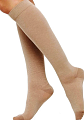 Чулки ЧККВ "ЦК" III до колена (пара, закрытый мысок) (Размер: №2 Цвет: кремовый)