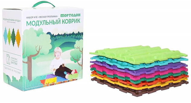 Коврик модульный ОРТОДОН "Лесная тропинка"