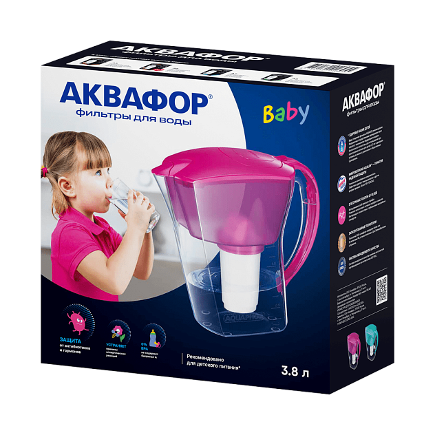 Водоочиститель АКВАФОР Baby кувшин (А8)