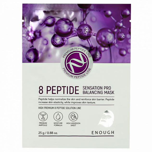Маска тканевая с пептидами 8 Peptide Senastion Pro Balancing