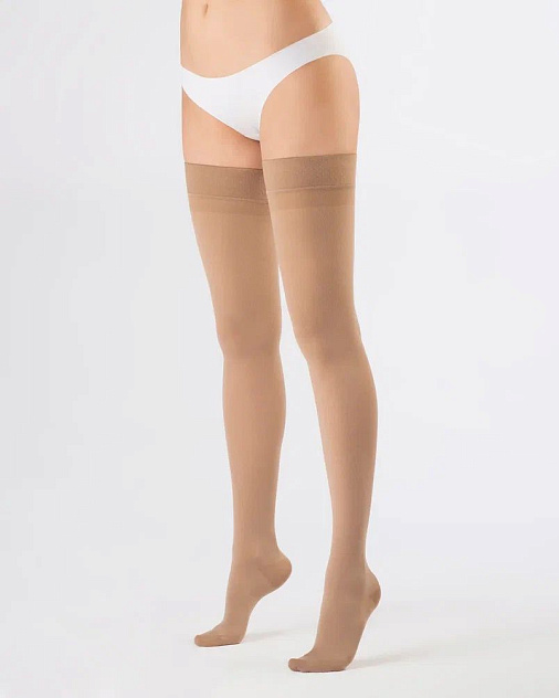 CC220W-MD Чулки Ofa Classic 2кл., закр., станд., широк.бедро