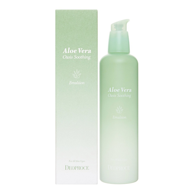 Эмульсия увлажняющая DEOPROCE ALOE VERA OASIS SOOTHING EMULSION 150ml